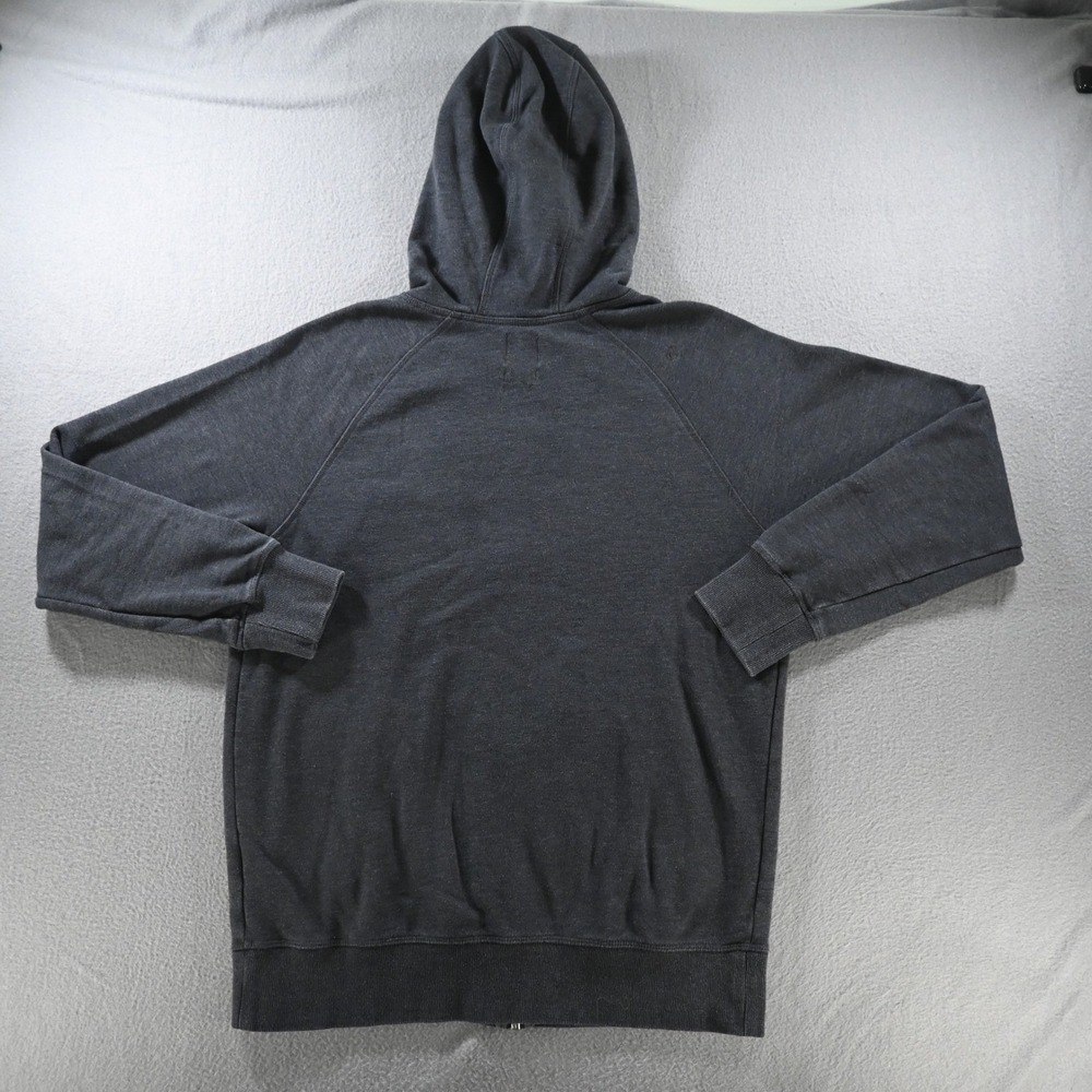 Volcom Mens Classic Fit Full Zip Hoodie Size M Charcoal Gray Heather - Picture 3 of 10